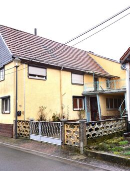 Ihre einzigartige Zukunft aus der Vergangenheit gestalten! Handwerker-Projekt-Haus - Südharz