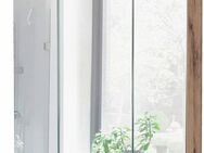 Schildmeyer Spiegelschrank Profil Breite 70 cm, 3-türig, LED-Beleuchtung, Schalter-/Steckdosenbox