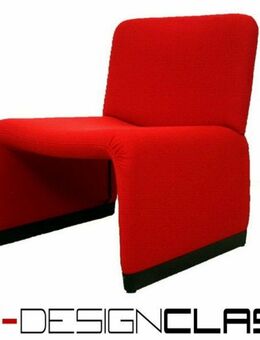 wie neu! CASTELLI G. Piretti Lounge Chair, Vintage Sessel, neu bezogen! Mid Century 1/3 - Hamminkeln Zentrum