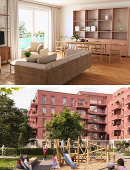 Schicke 2-Zi.-Whg. mit EBK und 2 BALKONEN im Neubauquartier 'Ferdinand's Garden' - Berlin