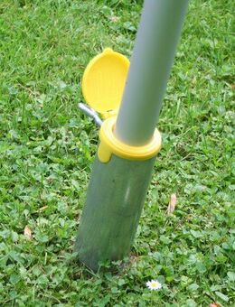 Floracord Bodenhülse, für Teleskopmast »Alu«, zum Eindrehen
