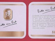 Bitte ein Bit - Bitburger Brauerei Bierdeckel BD Bierfilz Coaster - Nürnberg