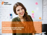 Marketingmanager (m/w/d) Schwerpunkt Sponsoring - Karlsruhe