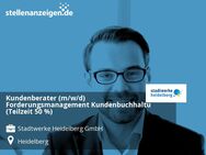 Kundenberater (m/w/d) Forderungsmanagement Kundenbuchhaltung (Teilzeit 50 %) - Heidelberg