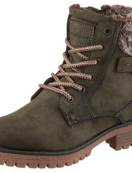 TOM TAILOR Winterboots Workerboots, Hiking Boot mit Blockabsatz
