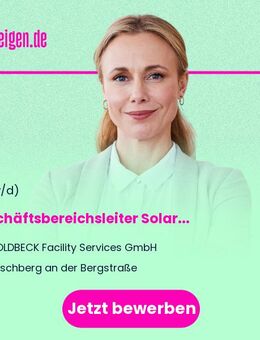 Geschäftsbereichsleiter (m/w/d) Solar & Energy - Bielefeld