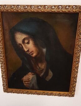 Gnaden Maria antik Ölgemälde 18. Jh. Heilige Mutter Gottes Christen Jesus - Nürnberg