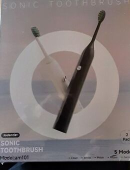 Sonic Toothbrush Sodentist, elektrische Zahnbürsten 2er Pack Modell AM101 Organale Verpackt - Hersbruck