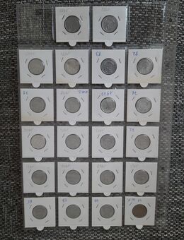 Polen 50 Groszy. von 1949 bis 1987 komplett. - Unna