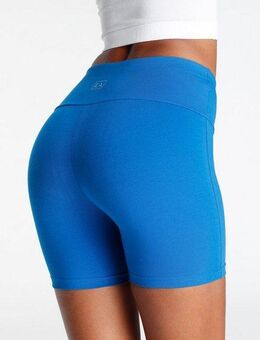 LASCANA Shorts mit breitem Bündchen und Logodruck, Loungewear