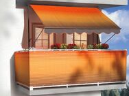Angerer Freizeitmöbel Klemmmarkise orange-braun, Ausfall: 150 cm, versch. Breiten