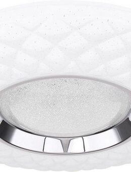 GLOBO LIGHTING LED Deckenleuchte MAGNIFIQUE, Dimmfunktion, Fernbedienung, Infrarot inkl., Memoryfunktion, Nachtlichtfunktion, Smart Home, mehrere Helligkeitsstufen, LED fest integriert, warmweiß - kaltweiß, Deckenlampe, Kristalle, Glaskristalle,...