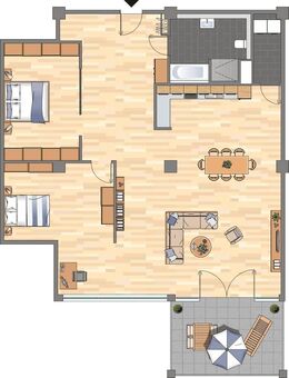 1-Zimmer-Wohnung in Bremen Woltmershausen - Bremen