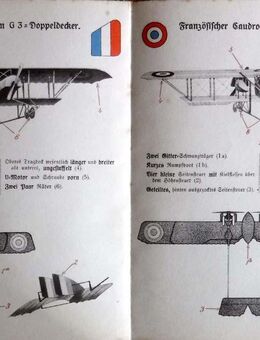 Flugzeugabbildungen, Dienstvorschrift 1.WK - Dresden
