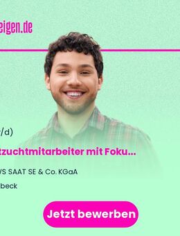 Saatzuchtmitarbeiter (m/w/d) mit Fokus Saatgutaufbereitung - Einbeck
