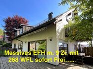Massives Einfamilienhaus mit Einliegerwohnung und Doppelgarage, 268m² WFL in Beimerstetten, sofort Frei - Beimerstetten