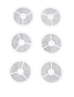 Ersatzfilter für Modern Living Trinkbrunnen - 6 Stück