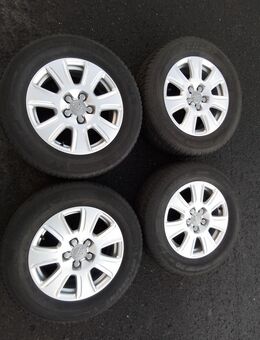 4 Original Alufelgen Audi Q3 (8U) Winterreifen W 215 65 16 3B - Sprendlingen