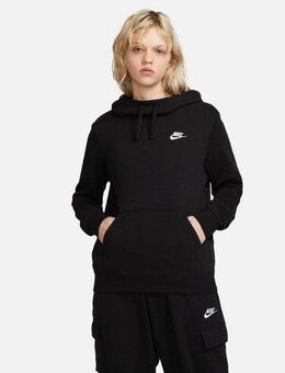 Nike Sportswear Kapuzensweatshirt Club Fleece Women's Funnel Hoodie Damen Kapuzenpullover aus weichem Fleece Material