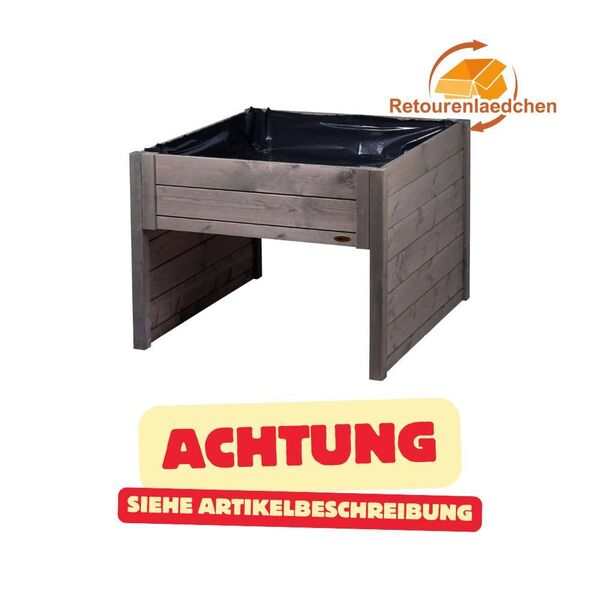 Dobar Mährobotergarage mit Pflanzkasten grau #4 - Rödermark Zentrum