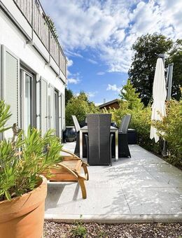 Moderne 3-Zimmer-Erdgeschosswohnung mit Gartenanteil - Tutzing
