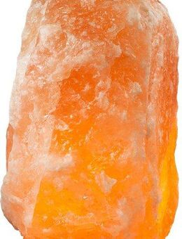 HIMALAYA SALT DREAMS Salzkristall-Tischlampe Rock, Leuchtmittel wechselbar, Warmweiß, Handgefertigt aus Salzkristall - jeder Stein ein Unikat, ca.25-30 kg