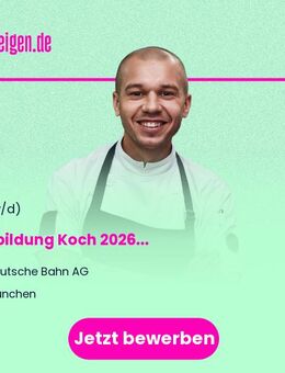 Ausbildung Koch 2026 (w/m/d) - München