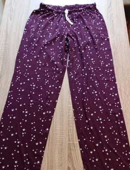 Pyjama Hose Damen, lila, Größe 40/42, wie neu - Herten