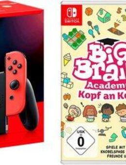 Nintendo Switch Switch Neon r/b + Gratis Big Brain Academy + Everybody 1-2-Switch!