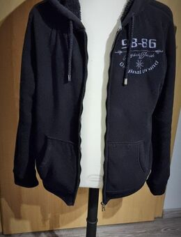 98-86 Sweatjacke mit Kapuze schwarz in Gr. XL - Verden (Aller)