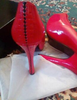 Lack Plateau Pumps High Heels - Zossen Zentrum