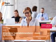 Mitarbeiter Vertriebsinnendienst – Inside Sales (m/w/d) - Feldkirchen (Regierungsbezirk Oberbayern)