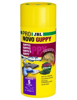 JBL ProNovo Guppy Flakes S - Sparpaket: 2 x 250 ml
