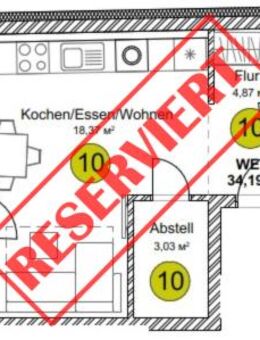 Energieeffizient wohnen & clever investieren - moderne Apartments im KfW-40-Standard - Pfullendorf