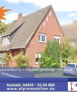***Attraktives Monteurhaus in Aschendorf - Voll vermietet, renditestark, sofort verfügbar*** - Papenburg