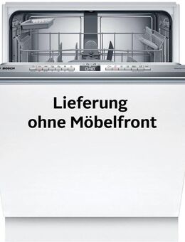 BOSCH vollintegrierbarer Geschirrspüler Serie 4 SMV4EBX28E, 13 Maßgedecke
