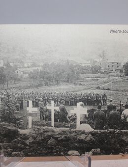 Alte Postkarte WK 1 Villers-sous-Preny gelaufen 1915 Inf. Div. - Nürnberg