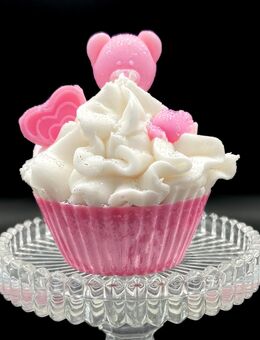 Duftkerze „Teddybear Cupcake“ rosa ❤️6,99€❤️ - Weimar