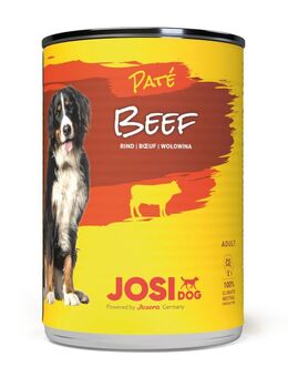 JosiDog Paté 12 x 400 g - Rind