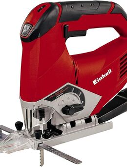 Einhell Stichsäge TE-JS 100 (750 W, max. 100 mm, 45° Schrägschnitt, Hubzahlregelung, 4-Stufen Pendelhub, Absaugadapter, Parallelanschlag, LED-Licht, Koffer) Set 34251 - Wuppertal