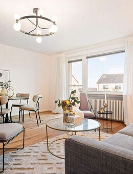 Traumwohnung im Rheingau: Frisch sanierte 4-Zimmer-Eigentumswohnung mit Balkon & Parkplatz - Walluf