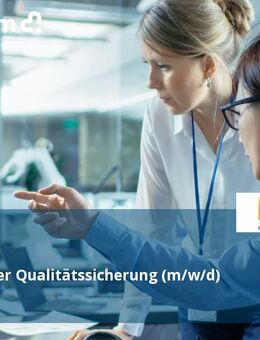 Mitarbeiter Qualitätssicherung (m/w/d) - Hehlen