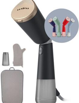 Philips Dampfbürste STH5030 "Styler", 120 ml und 200 ml Wassertank, Metallplatte, 1400 W, Steamer im schlanken Design, 2-in-1 Handschuh, Tasche, Stylemat inkl.