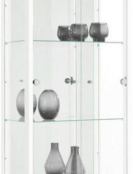 fif möbel Vitrine OPTIMA Standvitrine, Vitrinenschrank, Glasvitrine, Sammlervitrine, LED