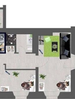 Neu-Gelegenheit einmalig- Top sauberes Studentenzimmer für eine weibliche Bewerberin in feiner 2er WG im Zentrum Erlangens, top Bad und Küc - Erlangen