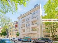 IMMOBERLIN.DE - Charmante Stuck-Altbauwohnung mit Westloggia & Lift in Toplage - Berlin