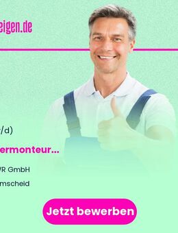 Zählermonteur (m/w/d) - Remscheid