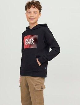 Jack & Jones Junior Kapuzensweatshirt JJECORP LOGO SWEAT HOOD PLAY NOOS JNR
