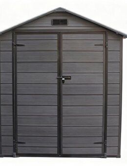 KONIFERA Gerätehaus aus Kunststoff, inklusive Fußboden, BxT: 182x134 cm, nagersicher und wasserdicht