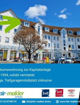 FAIR-MAKLER: Solide Kapitalanlage sucht Investor - Riederich